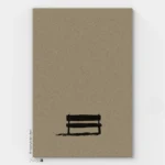 Bench brown vuneni tepih - smeđi dizajnerski tepih SAGA Zagreb