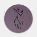 Fiffi DOG MAT - elegantna vunena podloga za pudlice i maltezere SAGA