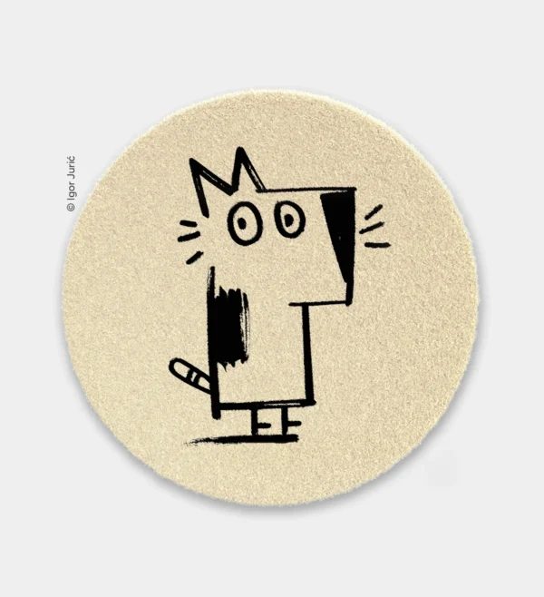 Gigi DOG MAT - šarmantna vunena podloga za male pse SAGA