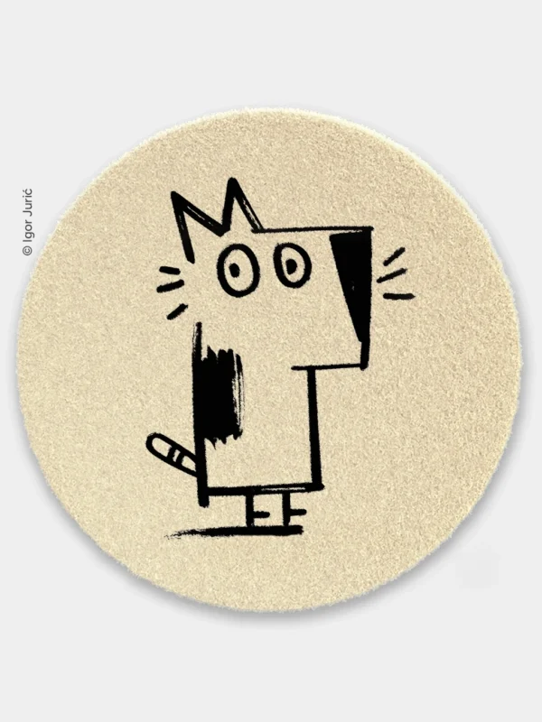 Gigi DOG MAT - šarmantna vunena podloga za male pse SAGA