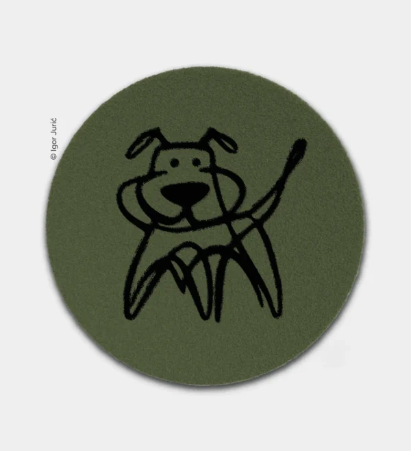 Hiro DOG MAT - vunena podloga za hrabre pse 100% ovčja vuna SAGA