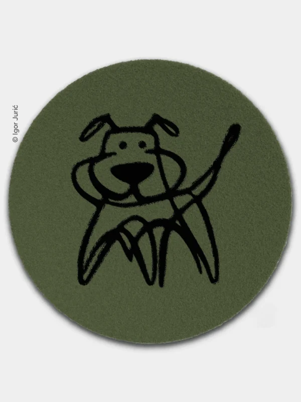 Hiro DOG MAT - vunena podloga za hrabre pse 100% ovčja vuna SAGA