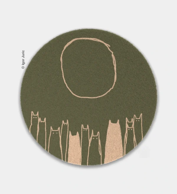 Gang ZG CAT MAT - vunena podloga za zagrebačke mačke SAGA