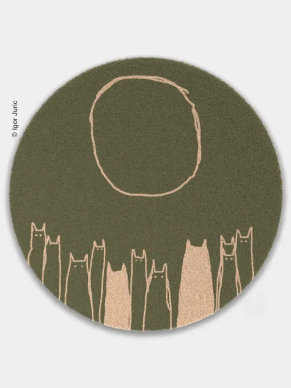 Gang ZG CAT MAT - vunena podloga za zagrebačke mačke SAGA