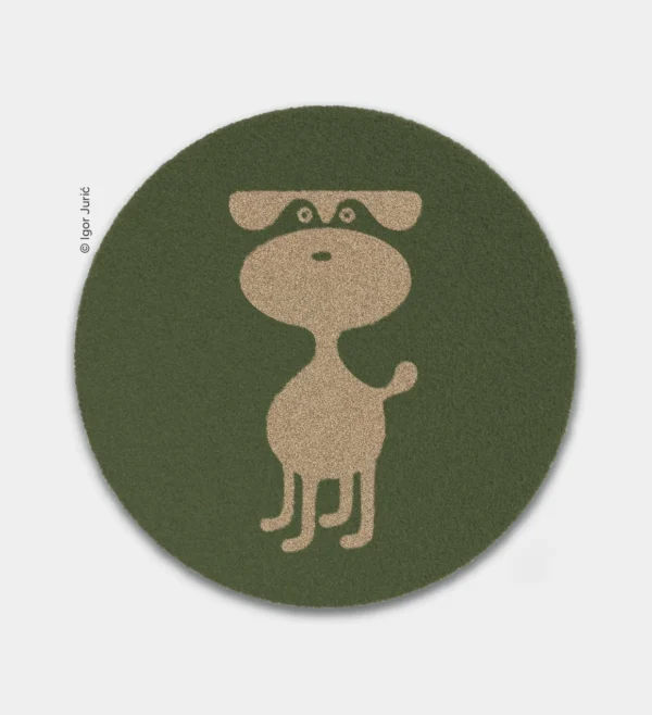 Nisam ja DOG MAT - premium vunena podloga za pse s alibijem SAGA