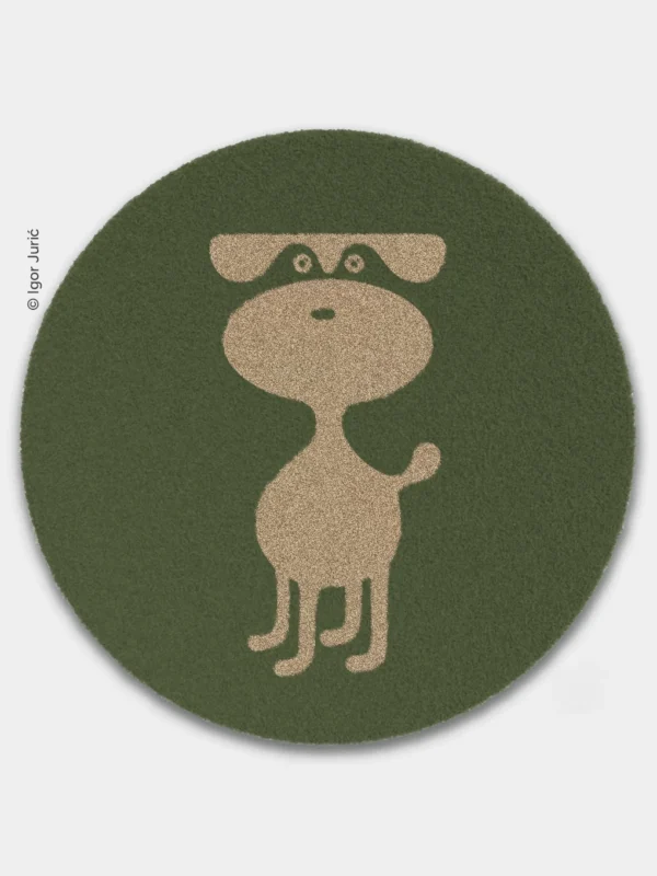 Nisam ja DOG MAT - premium vunena podloga za pse s alibijem SAGA