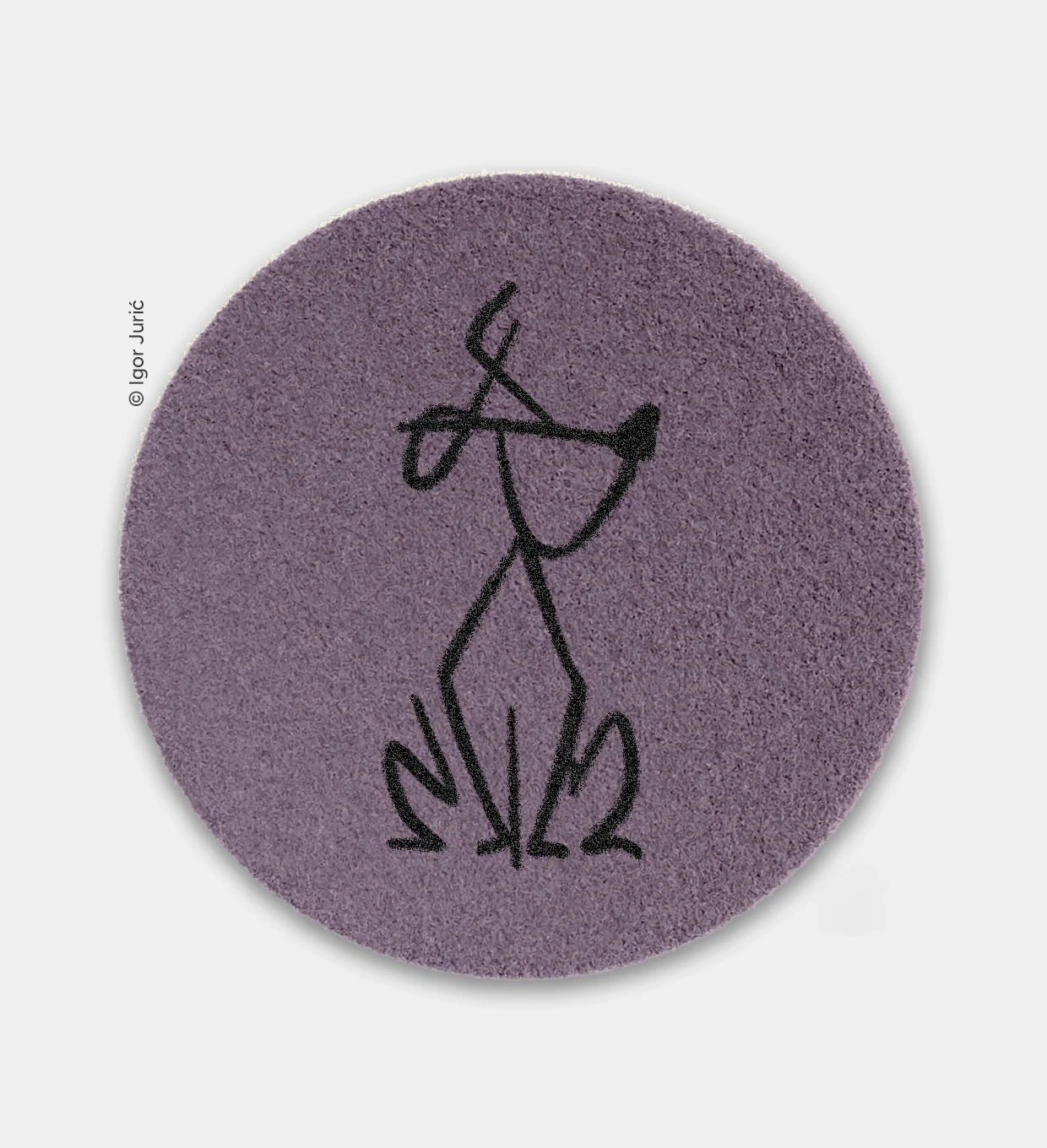 Njoki DOG MAT - vunena podloga za pse koji vole luksuz SAGA