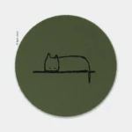 Simba spava iza ručka - SAGA vuneni tepih