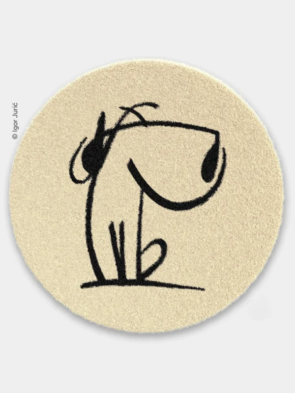 Šime neće DOG MAT - vunena podloga za pse koji odlučuju sami SAGA