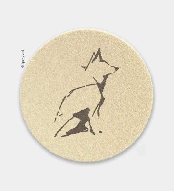 Sit DOG MAT - okrugla vunena podloga za pse 2 cm debljine SAGA