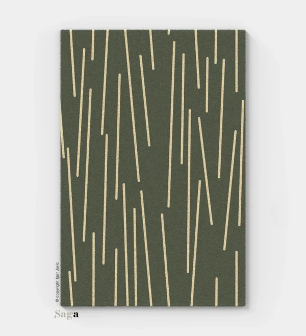 Tepisi Zagreb model Lonja Spring: 100% ovčja vuna i 100% dizajn. Ručno taftani vuneni tepih debljine 20 mm, proljetne boje za osvježenje prostora.