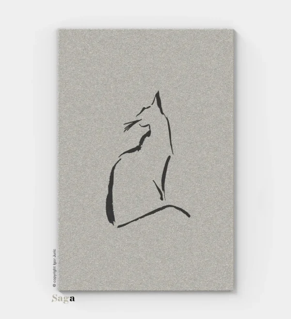 CAT MAT vunena podloga za mačke - termoregulacija ljeti i zimi SAGA