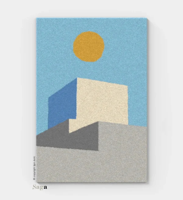 Hotelski vuneni tepih - profesionalni dizajn za hotele od ovčje vune | SAGA