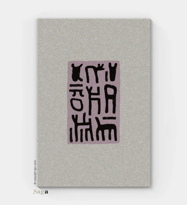 Monolith vuneni tepih zelena varijanta - arhitektonski dizajn od vune | SAGA