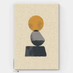 Stonemoon vuneni tepih krem varijanta - dizajnerski tepih od vune | SAGA Zagreb